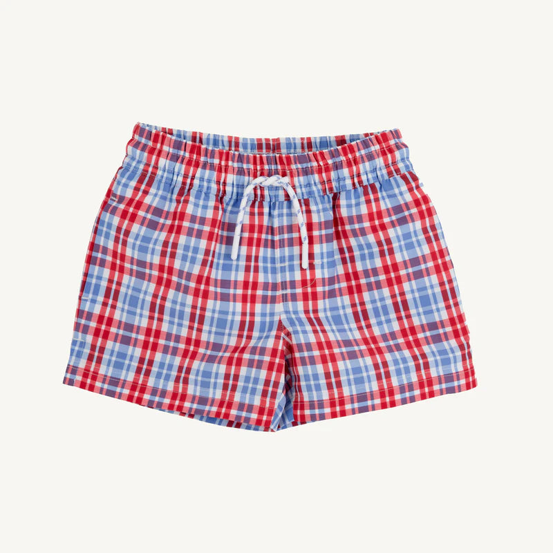 The Beaufort Bonnet Company - Tortola Trunks - Lawn Party Plaid