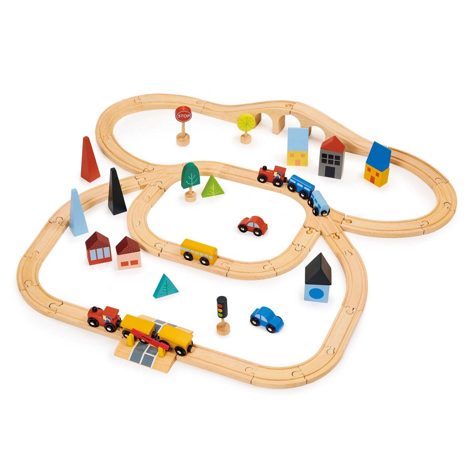 Mentari Toys - Town Train Set