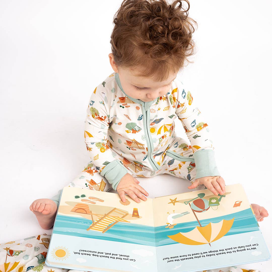 Emerson and Friends - Beach Day! Board Book - Lucy&