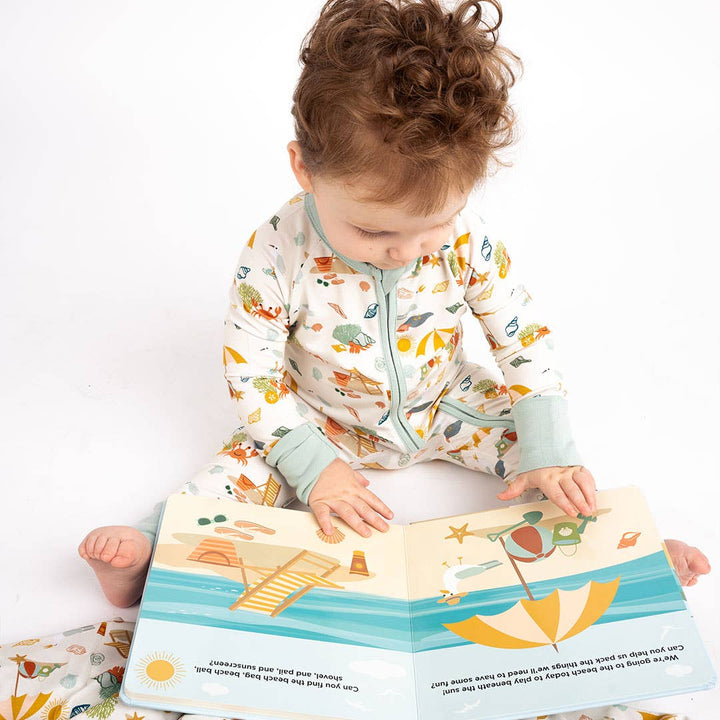 Emerson and Friends - Beach Day! Board Book - Lucy&