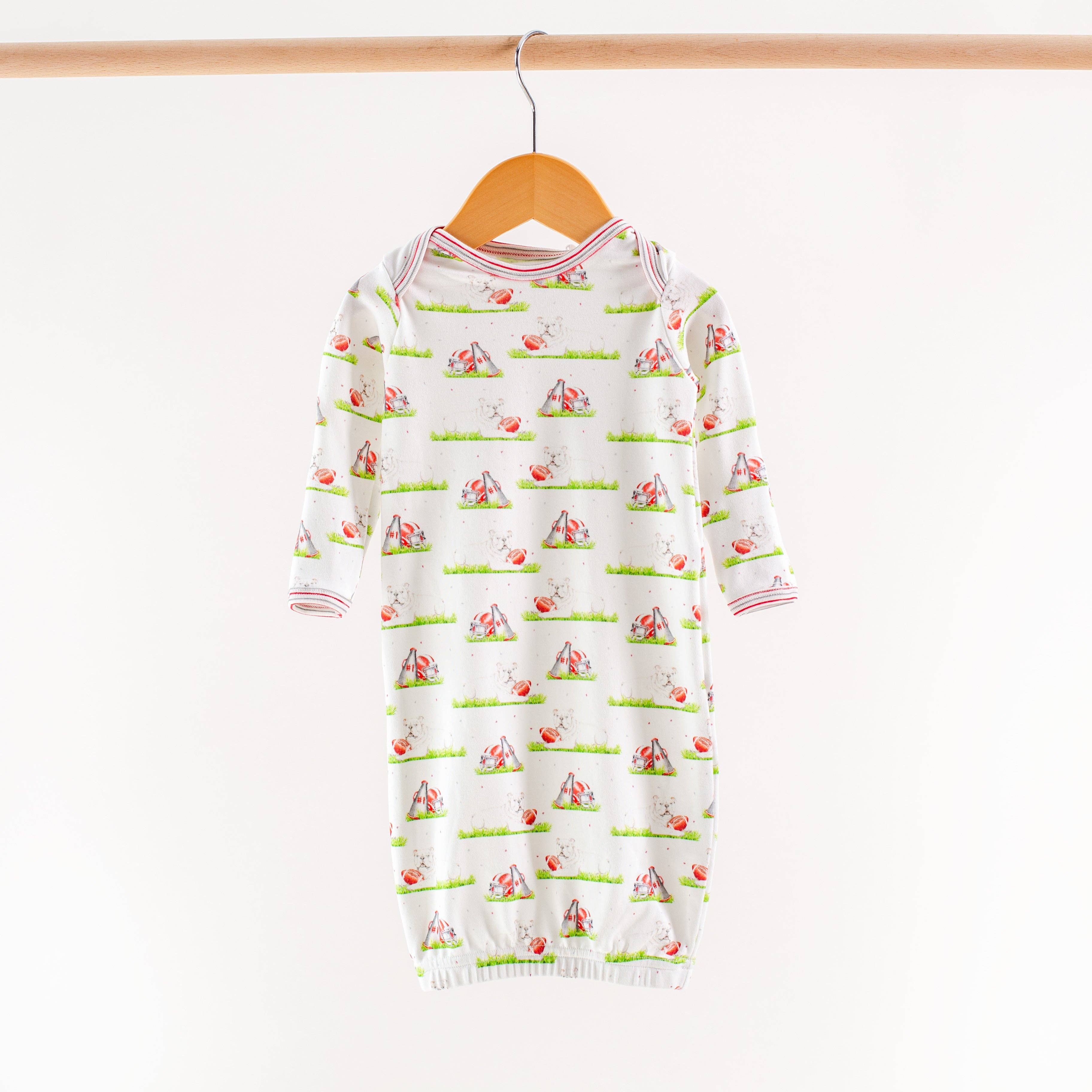 Nola Tawk - Mascot Mania in Georgia Organic Cotton Kids Pajamas