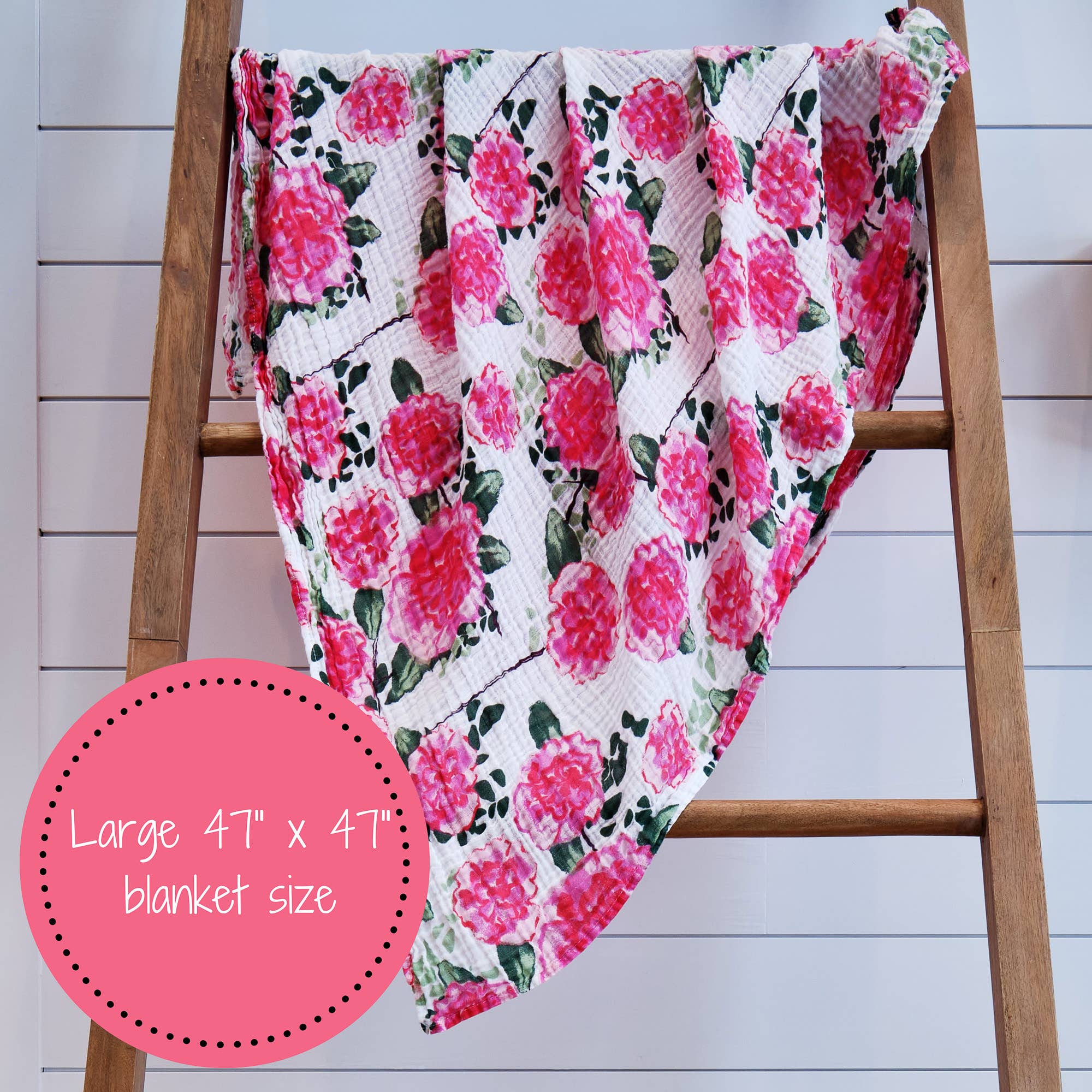 LollyBanks - Live Life in Full Bloom Baby Swaddle Blanket
