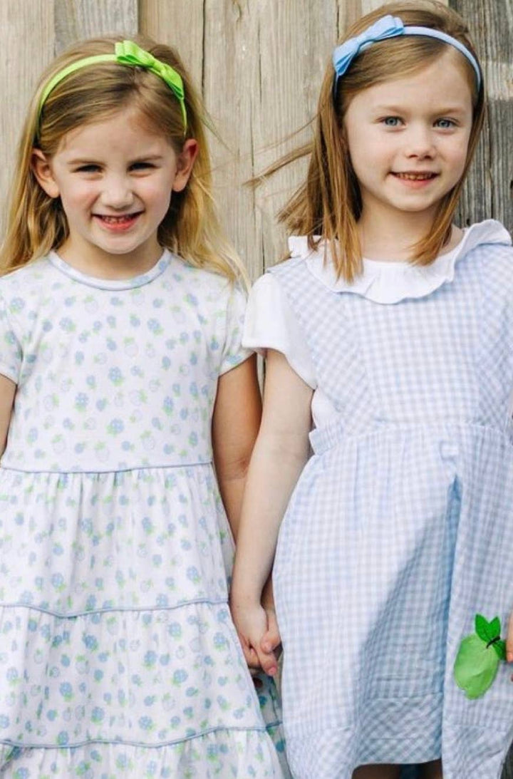 Lolo Headbands and Accessories - Essential Bow Headband - Light Blue *FINAL SALE*