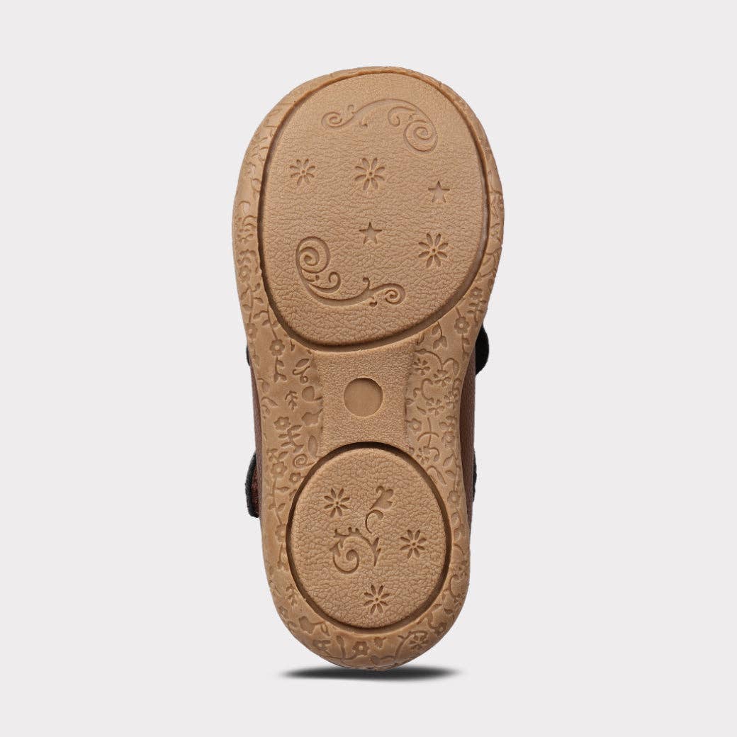 Oomphies - Amina Leather Girls Mary Jane Shoe