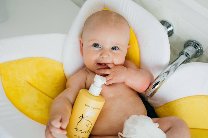 Dabble &amp; Dollop - All-Natural Lemon Shampoo, Body Wash &amp; Bubbles
