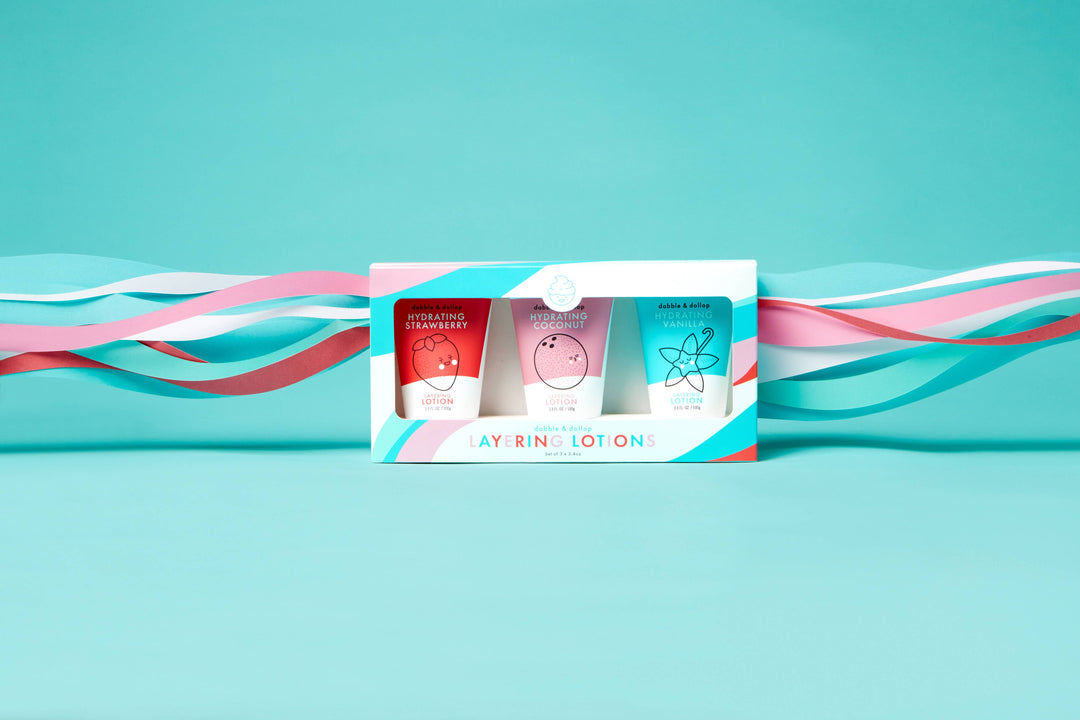Dabble &amp; Dollop - All-Natural Body Lotions Gift Set
