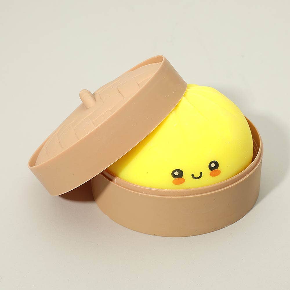 Sensibling Corp. - 12PCS - Rainbow Squishy Mystery Dumpling Stress Relief Squeeze Toy