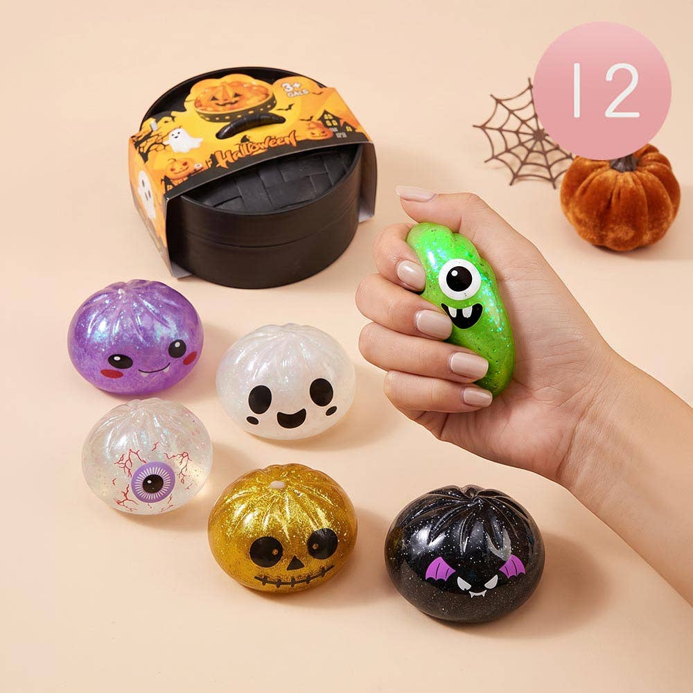 Sensibling Corp - Halloween Glitter Steamed Bao Bun Dumpling Squeeze Squishy