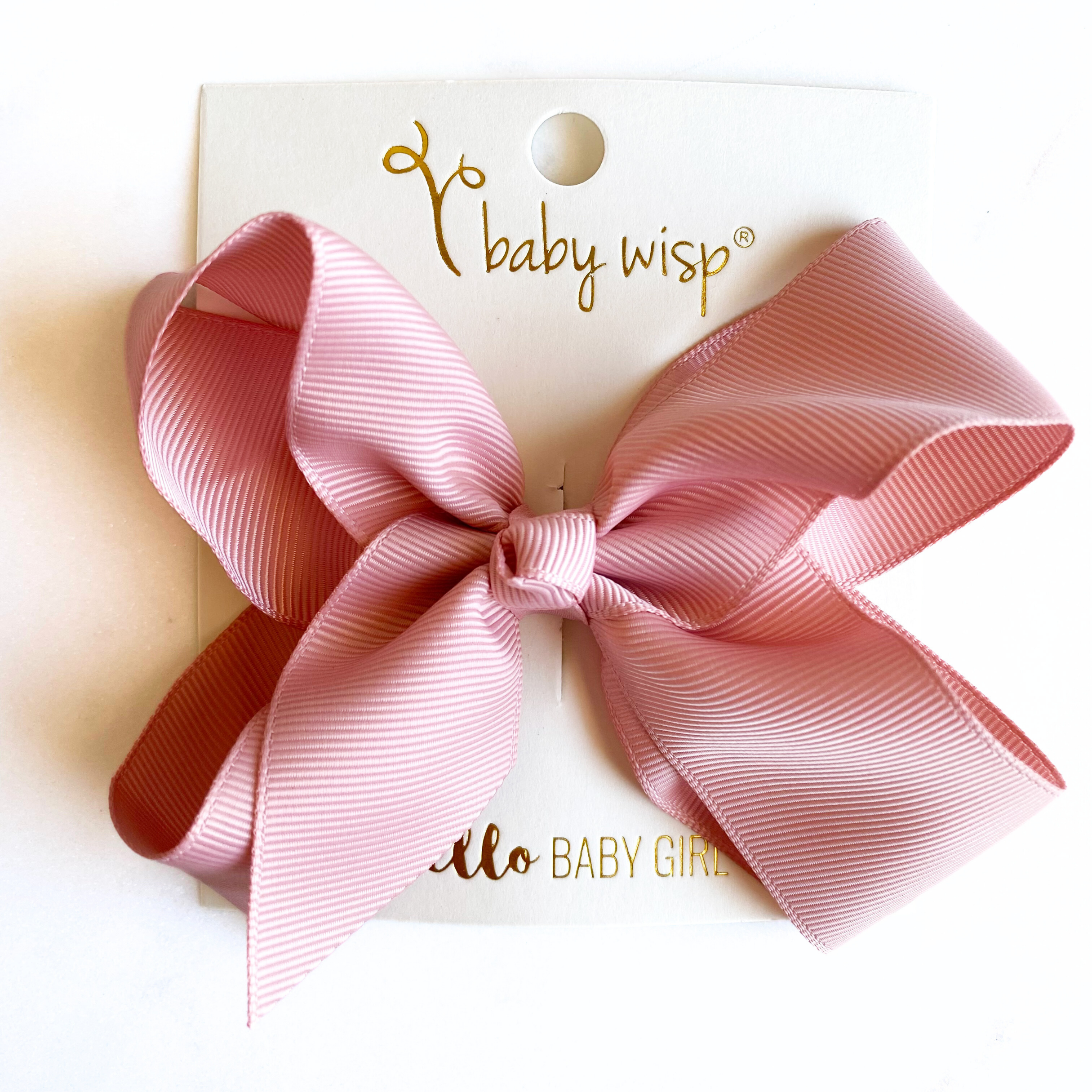 Baby Wisp - Large Hair Bow Boutique Ribbon,Big Bow, Alligator Hair Clip