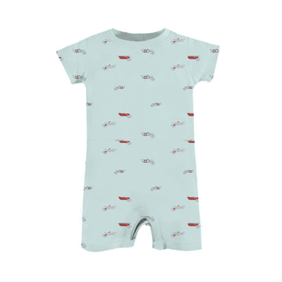 gunamuna - SS25 COTTON SHORTIE ROMPER - Fishing *FINAL SALE*
