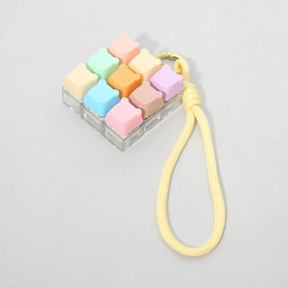 Sensibling Corp. - Stress Relief Cube Keyboard Bag Charm