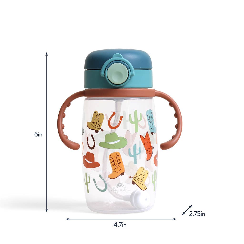 Itzy Ritzy - Itzy Sips™ - Straw Cup With Snap-Close Lid