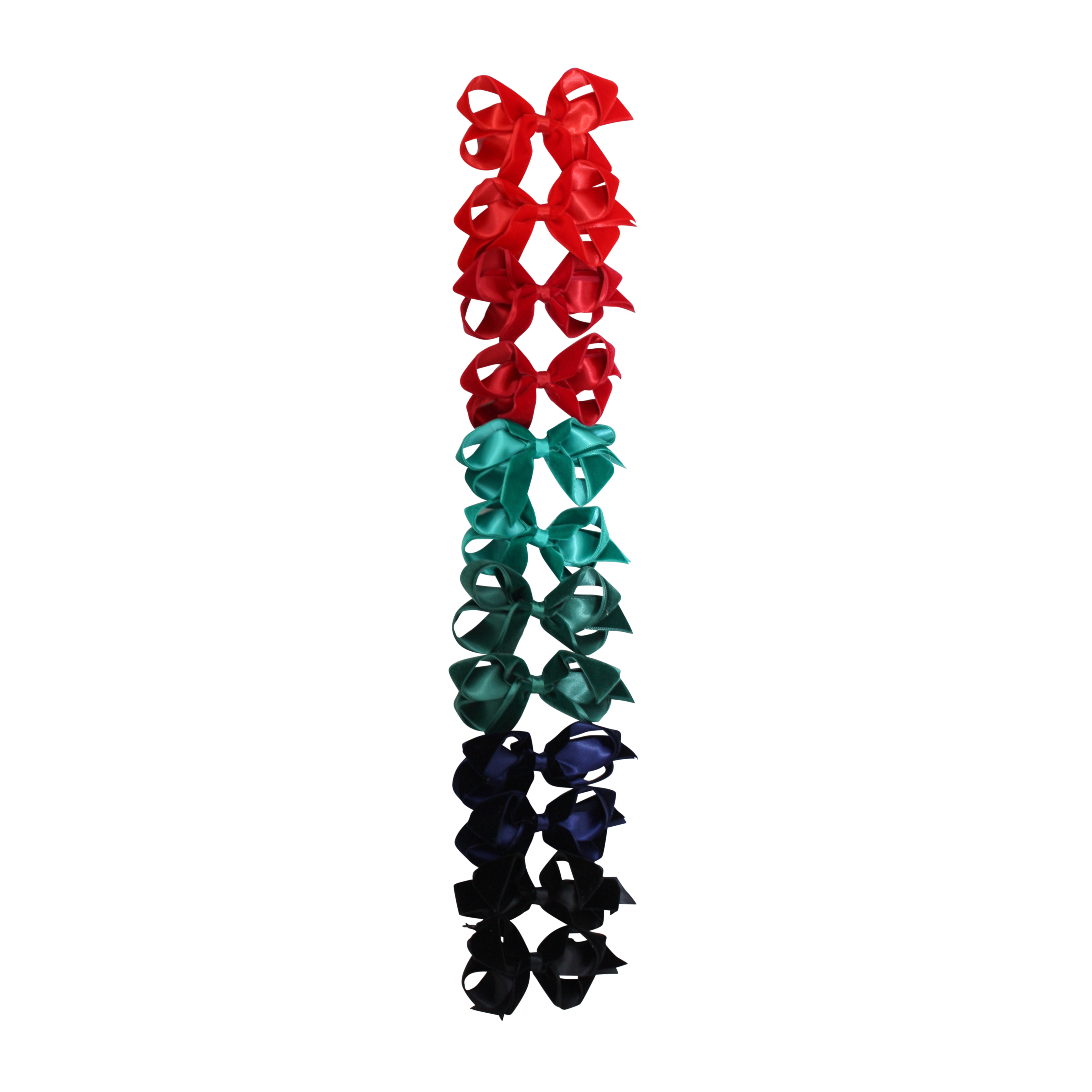 Bows Arts - Velvet Bow Big 6 inch- Holiday Colors