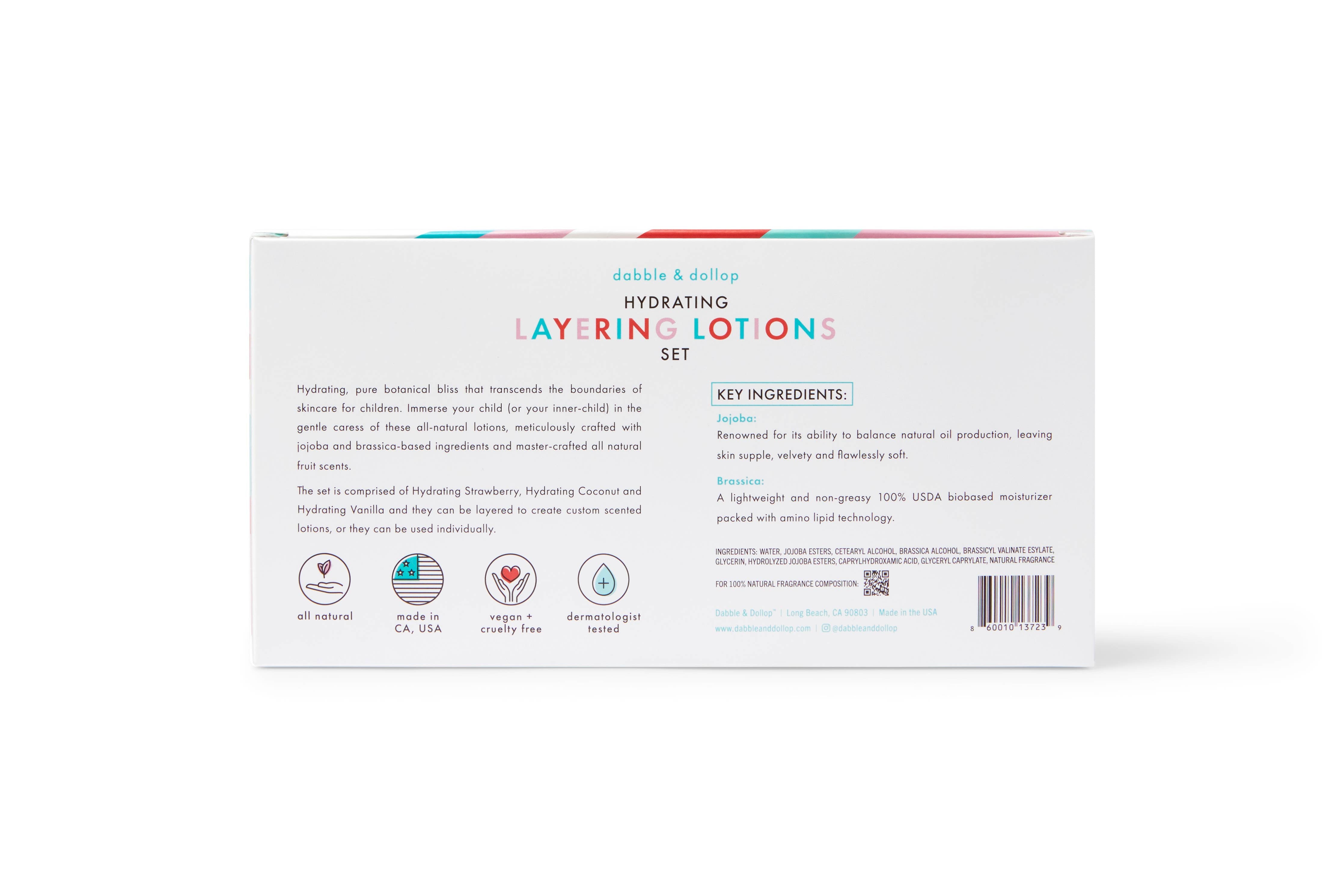 Dabble & Dollop - All-Natural Body Lotions Gift Set