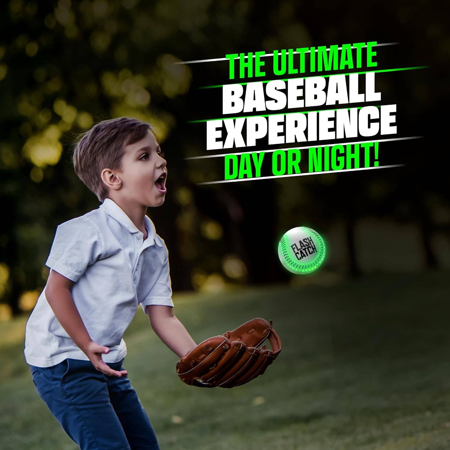Squad Hero - Light Up Baseball - Glow in Dark Balls