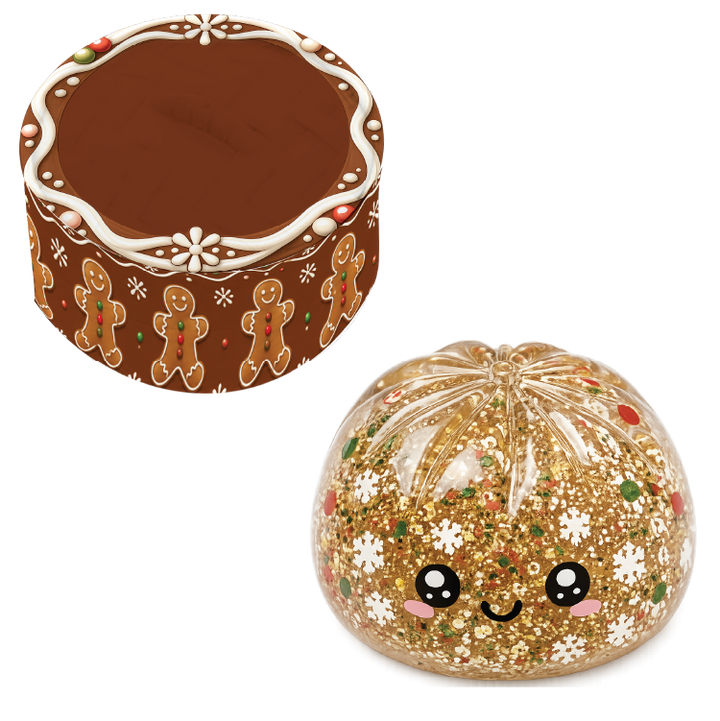 Novelty Brands - Fun Doh Christmas Dumpling Squishy Toy