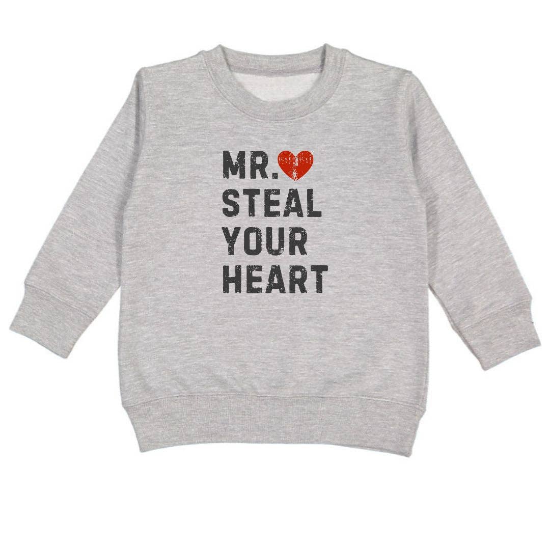 Sweet Wink - Mr. Steal Your Heart Valentine's Day Sweatshirt - Boys