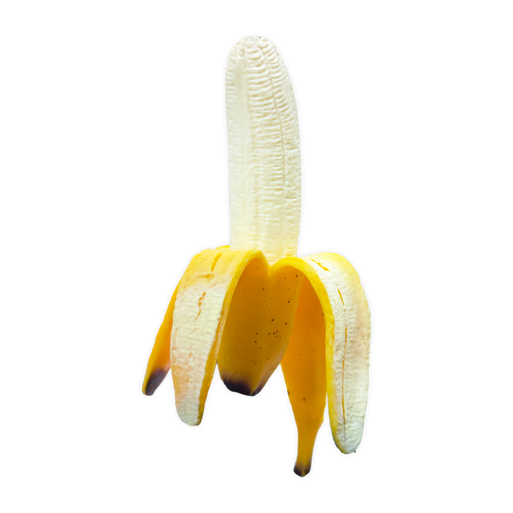 Novelty Brands - Fun Doh Banana Squishy Stress Relief Toy