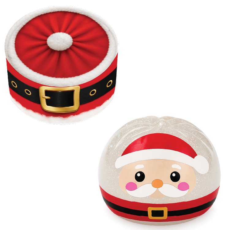 Novelty Brands - Fun Doh Christmas Dumpling Squishy Toy