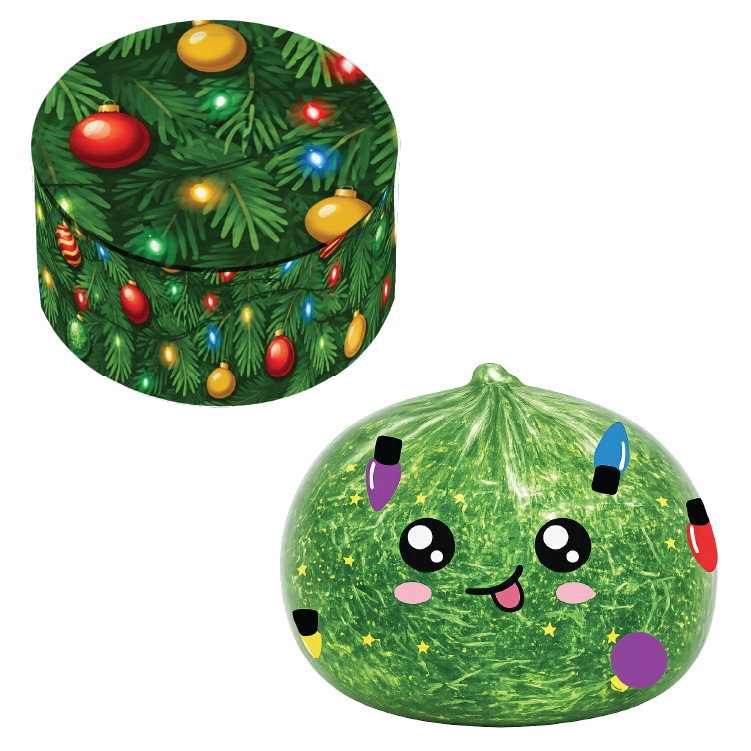Novelty Brands - Fun Doh Christmas Dumpling Squishy Toy