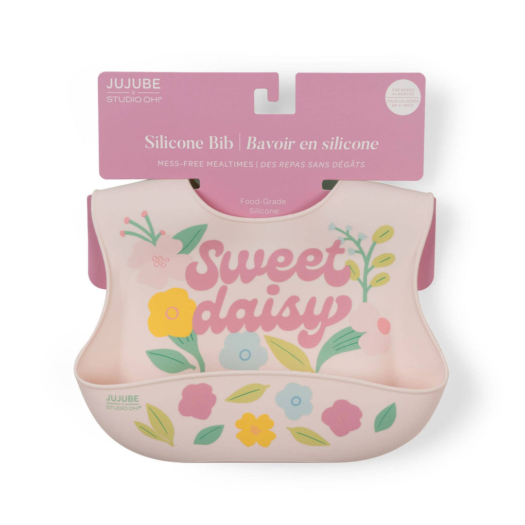 JuJuBe - Silicone Bib Sweet Daisy *FINAL SALE*