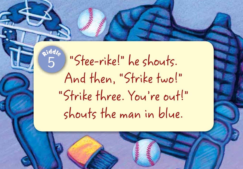 Sleeping Bear Press - Little Baseball Toddler Board Book