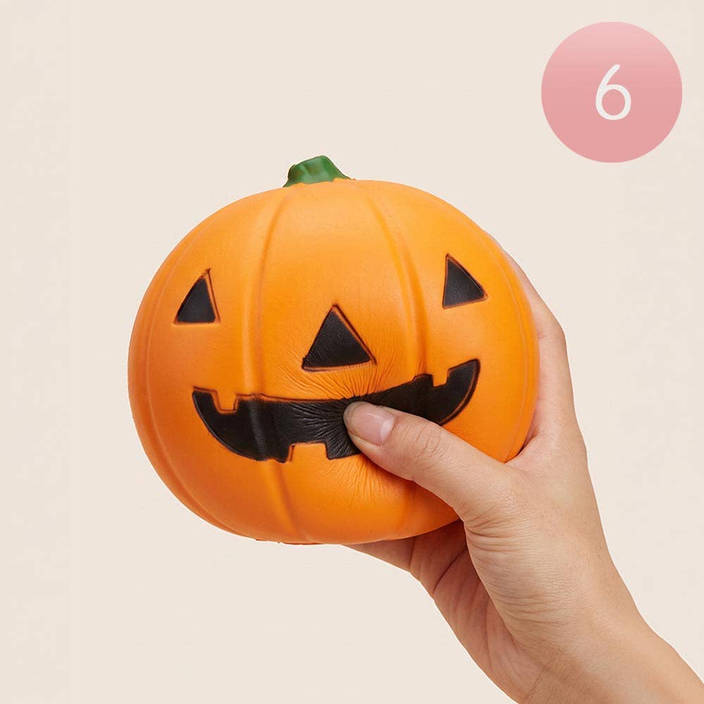 Sensibling Corp - Jumbo Halloween Pumpkin Squeeze Squishy Stress Relief Toy
