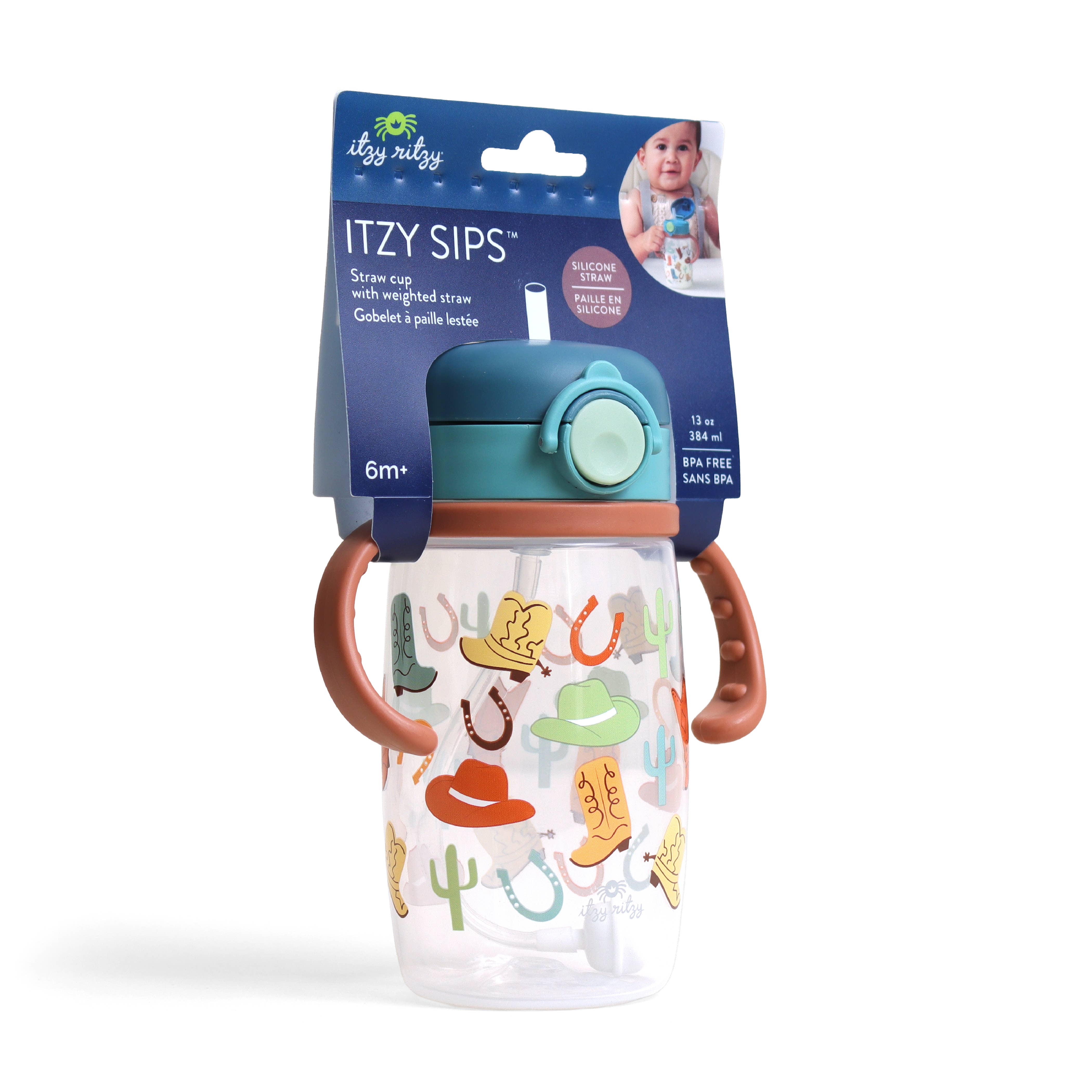 Itzy Ritzy - Itzy Sips™ - Straw Cup With Snap-Close Lid