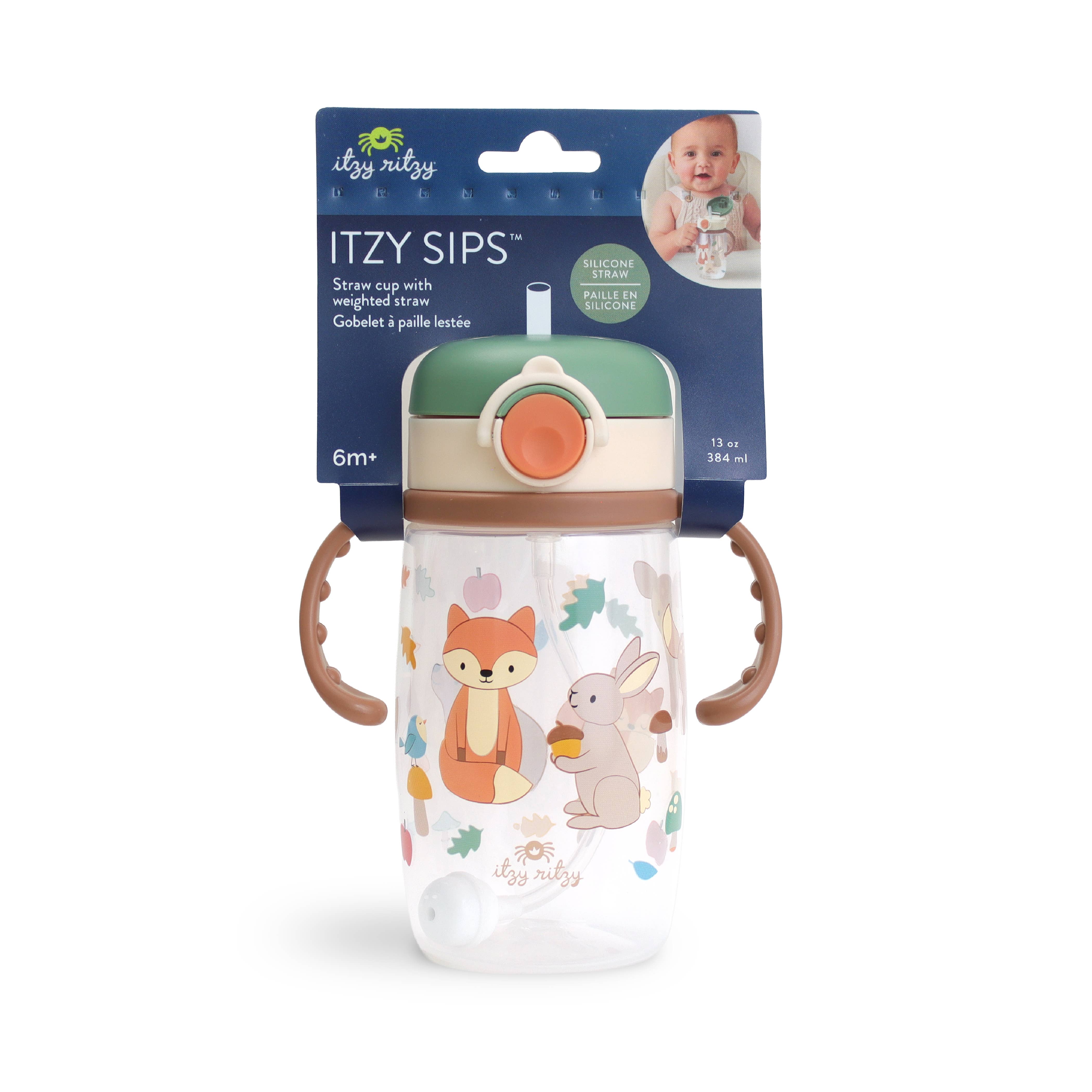 Itzy Ritzy - Itzy Sips™ - Straw Cup With Snap-Close Lid