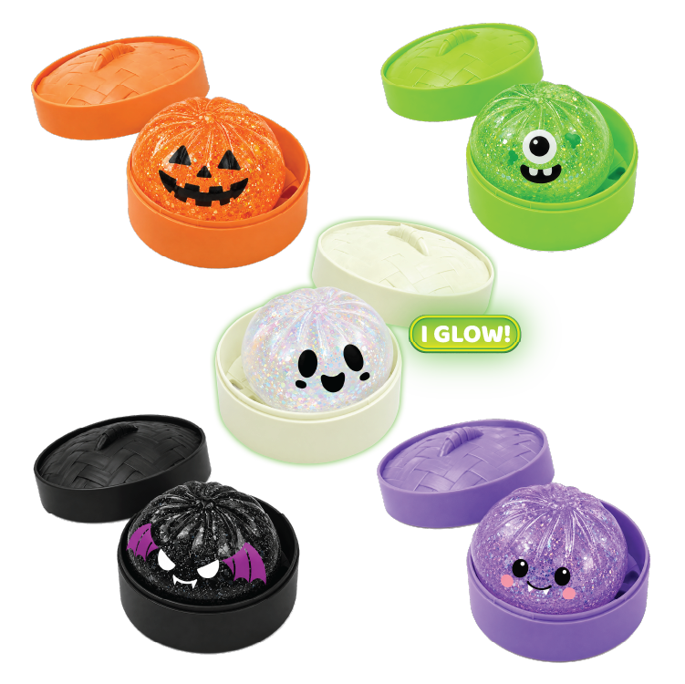 Novelty Brands - Fun Doh Petite Spooky Halloween Squishy Dumpling