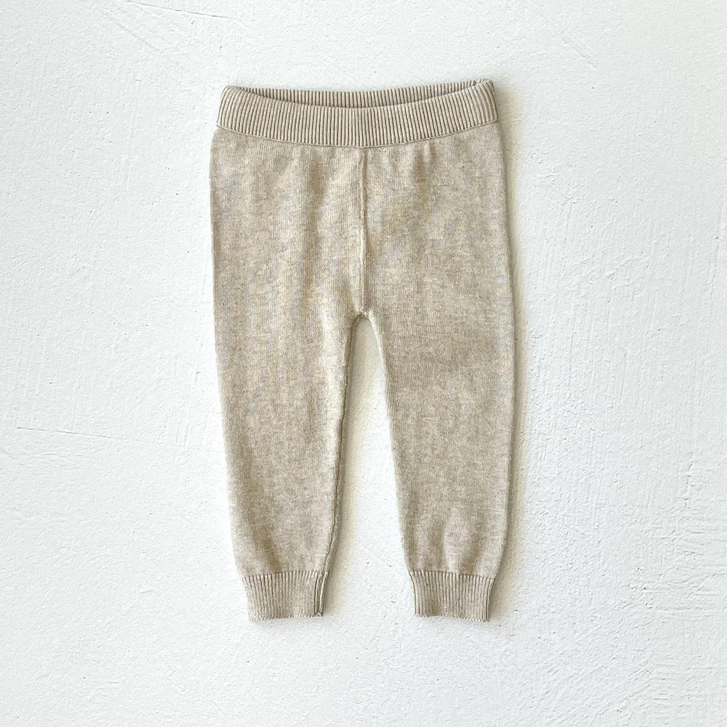 Viverano Organics - Milan Earthy Sweater Knit Baby Legging Pants Organic Cotton