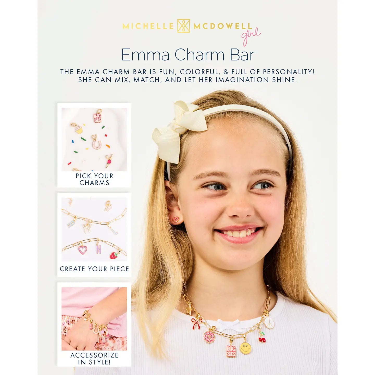 Michelle McDowell - Emma Charm Bar - Icons Charms