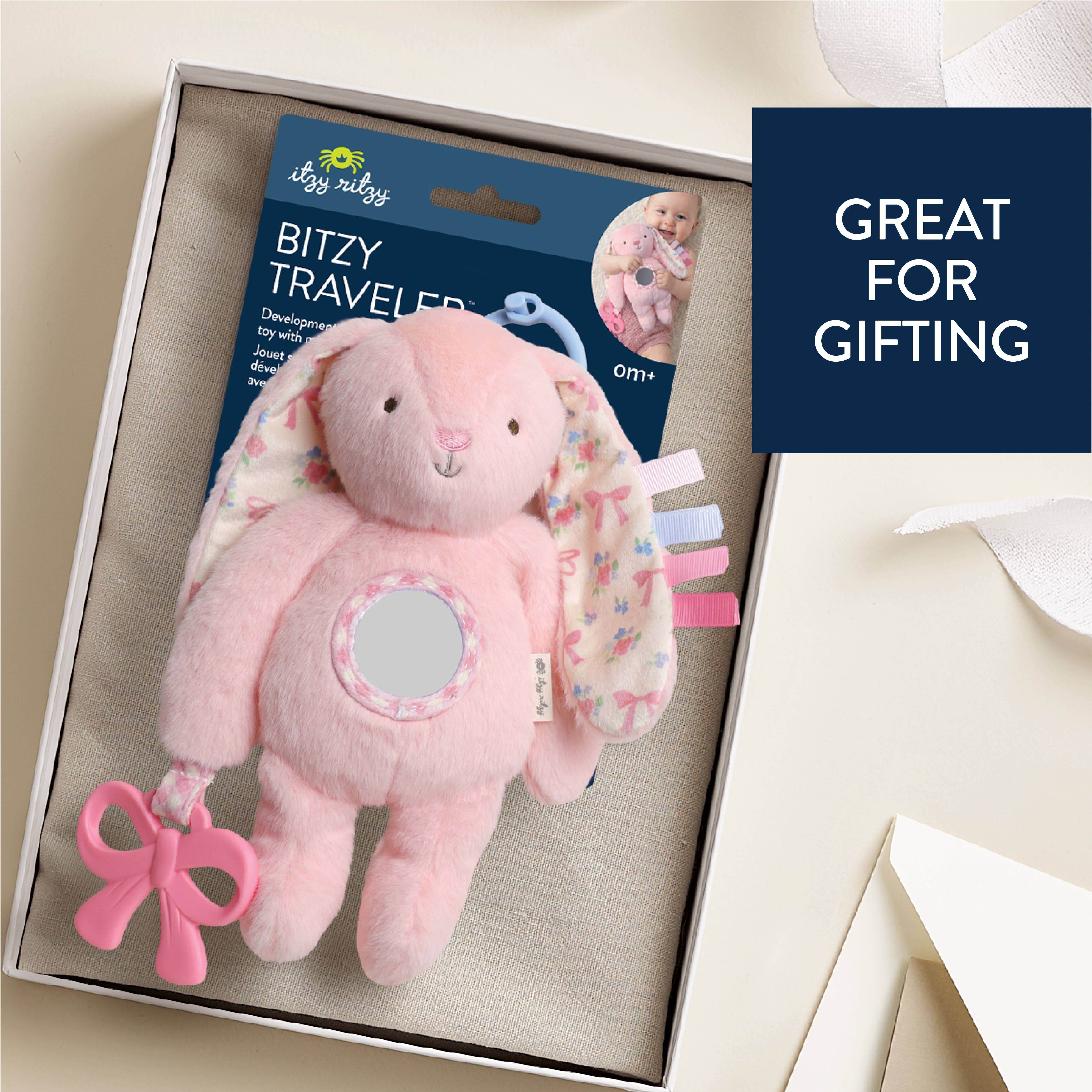 Itzy Ritzy - Pink Bunny Bitzy Traveler™