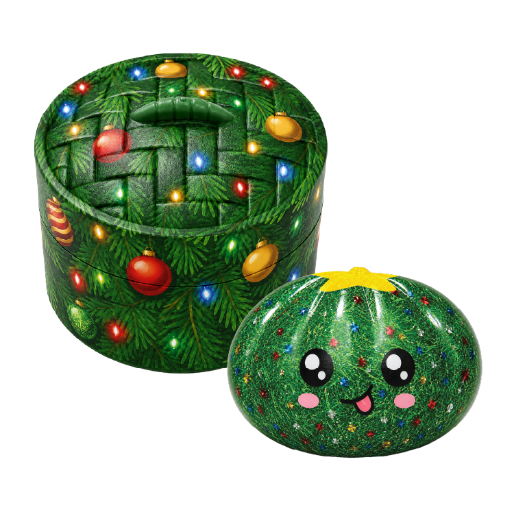 Novelty Brands - Fun Doh Petite (Mini) Squishy Christmas Dumplings Toy