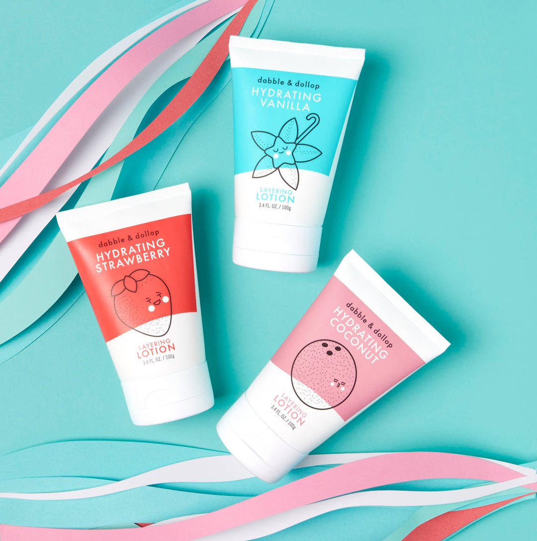 Dabble &amp; Dollop - All-Natural Body Lotions Gift Set