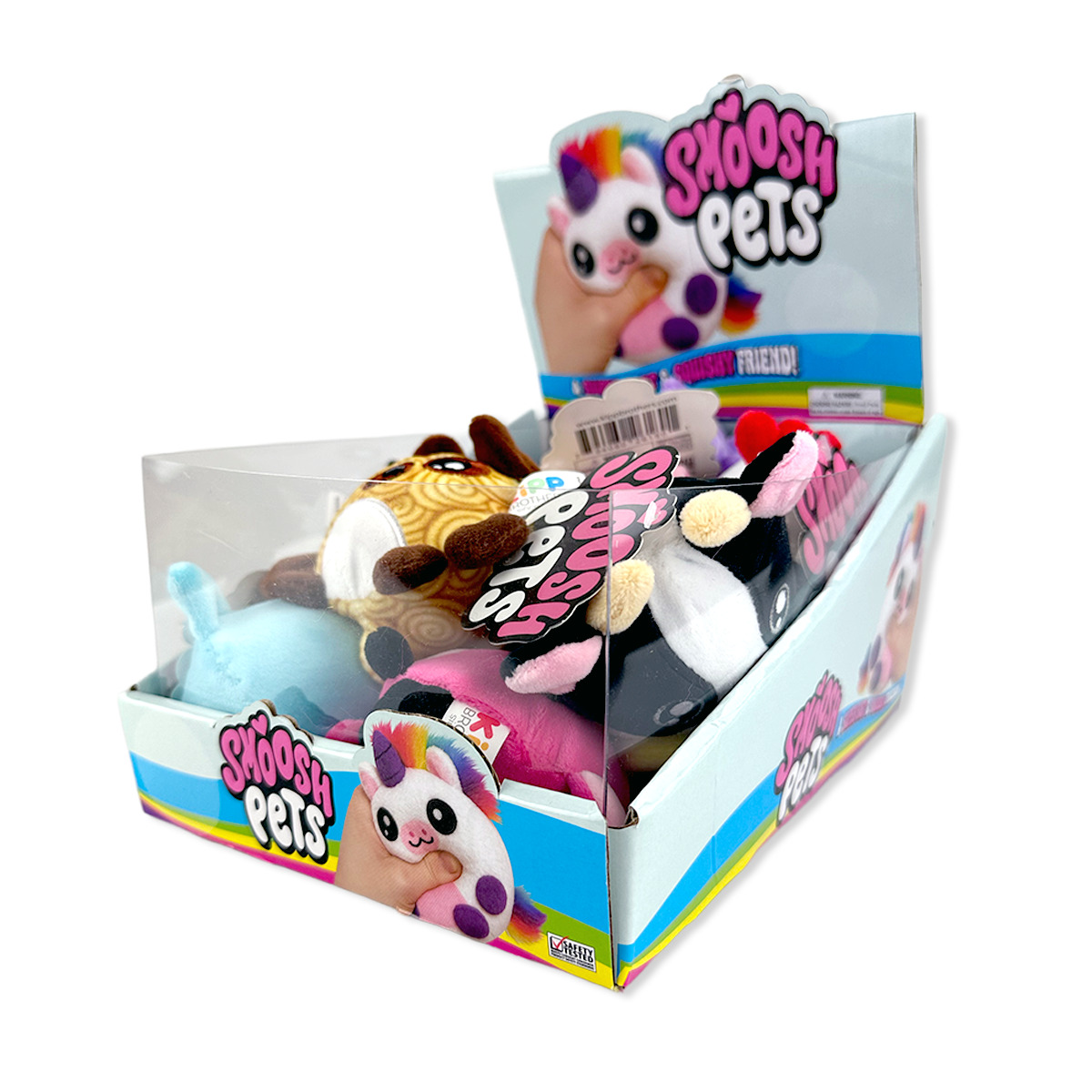 Novelty Brands - Smoosh Pets Soft Squishy Plush Ball Assortment -
