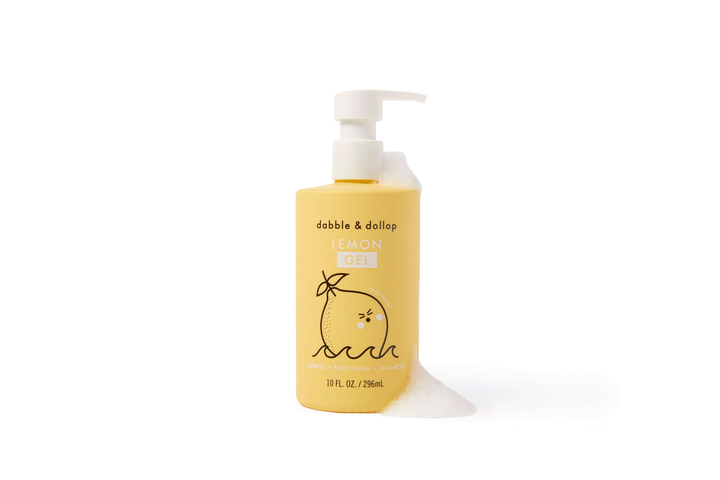 Dabble &amp; Dollop - All-Natural Lemon Shampoo, Body Wash &amp; Bubbles