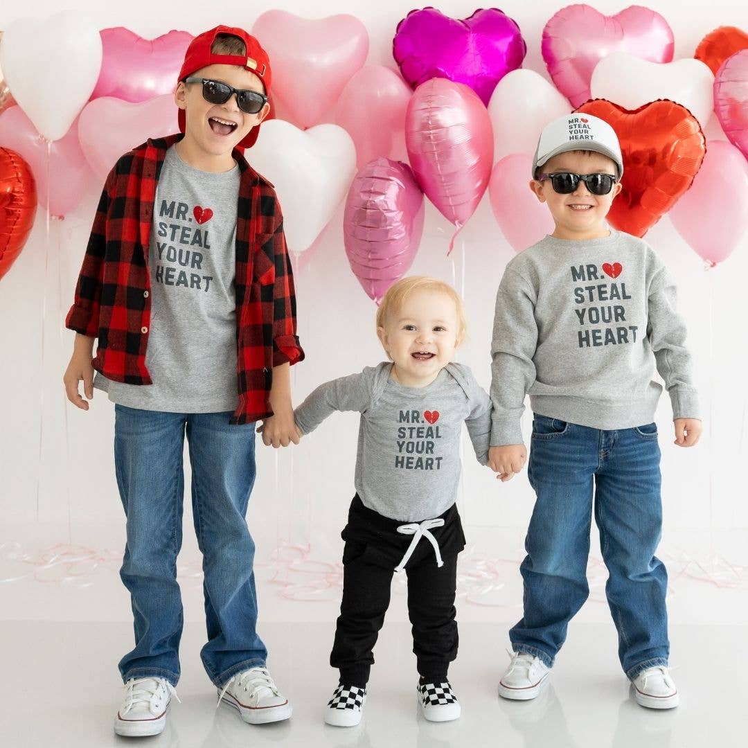 Sweet Wink - Mr. Steal Your Heart Valentine's Day Sweatshirt - Boys