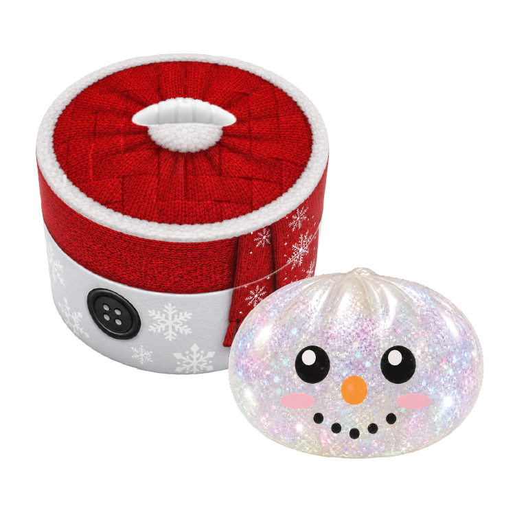 Novelty Brands - Fun Doh Petite (Mini) Squishy Christmas Dumplings Toy