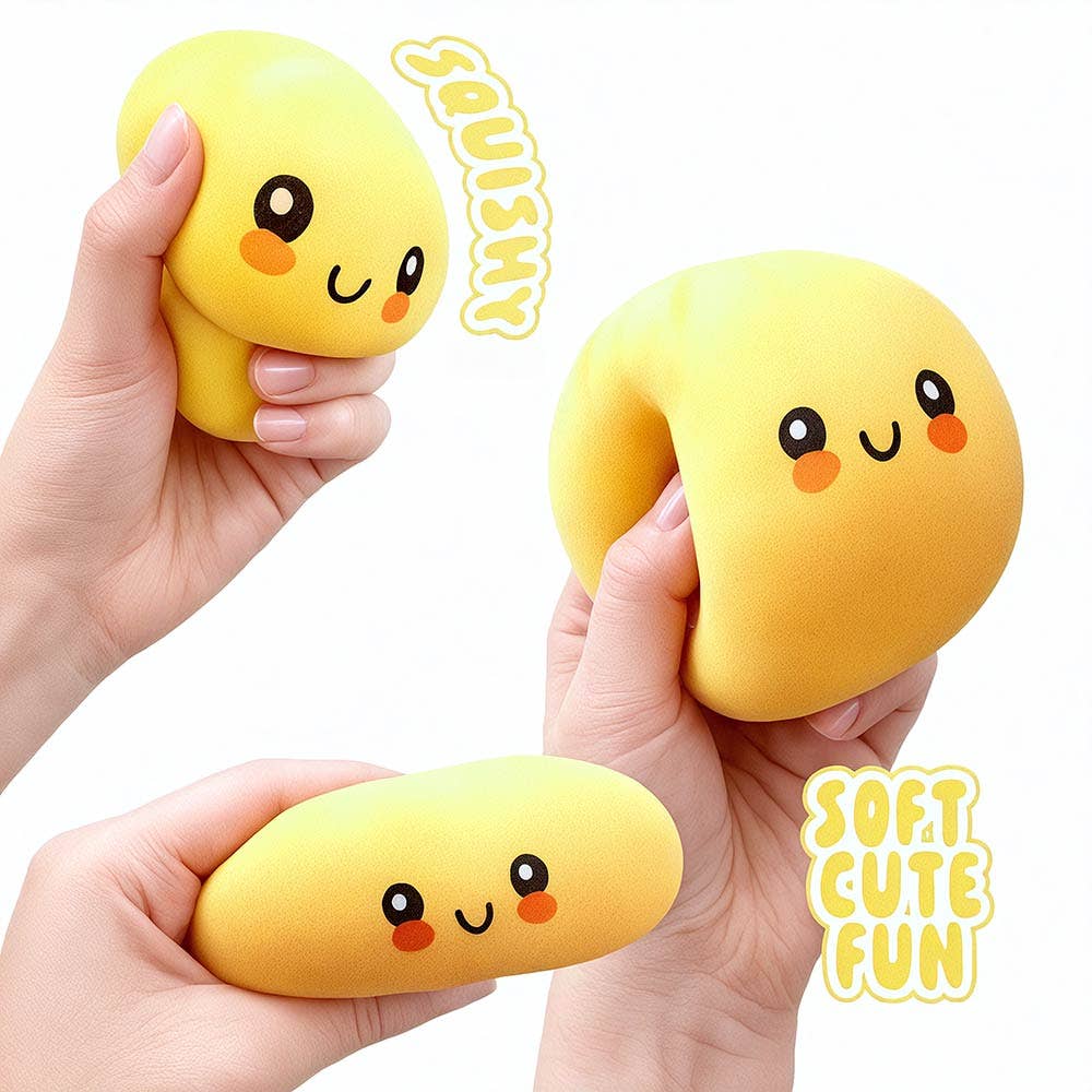 Sensibling Corp. - 12PCS - Rainbow Squishy Mystery Dumpling Stress Relief Squeeze Toy