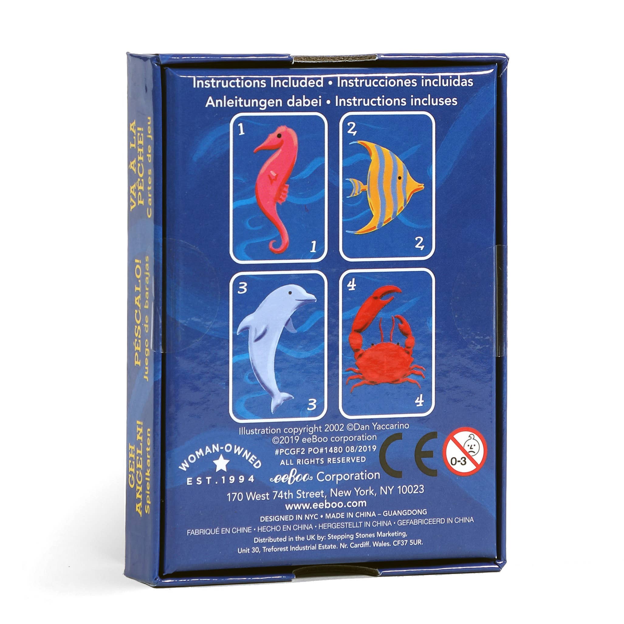 eeBoo - Go Fish Playing Cards