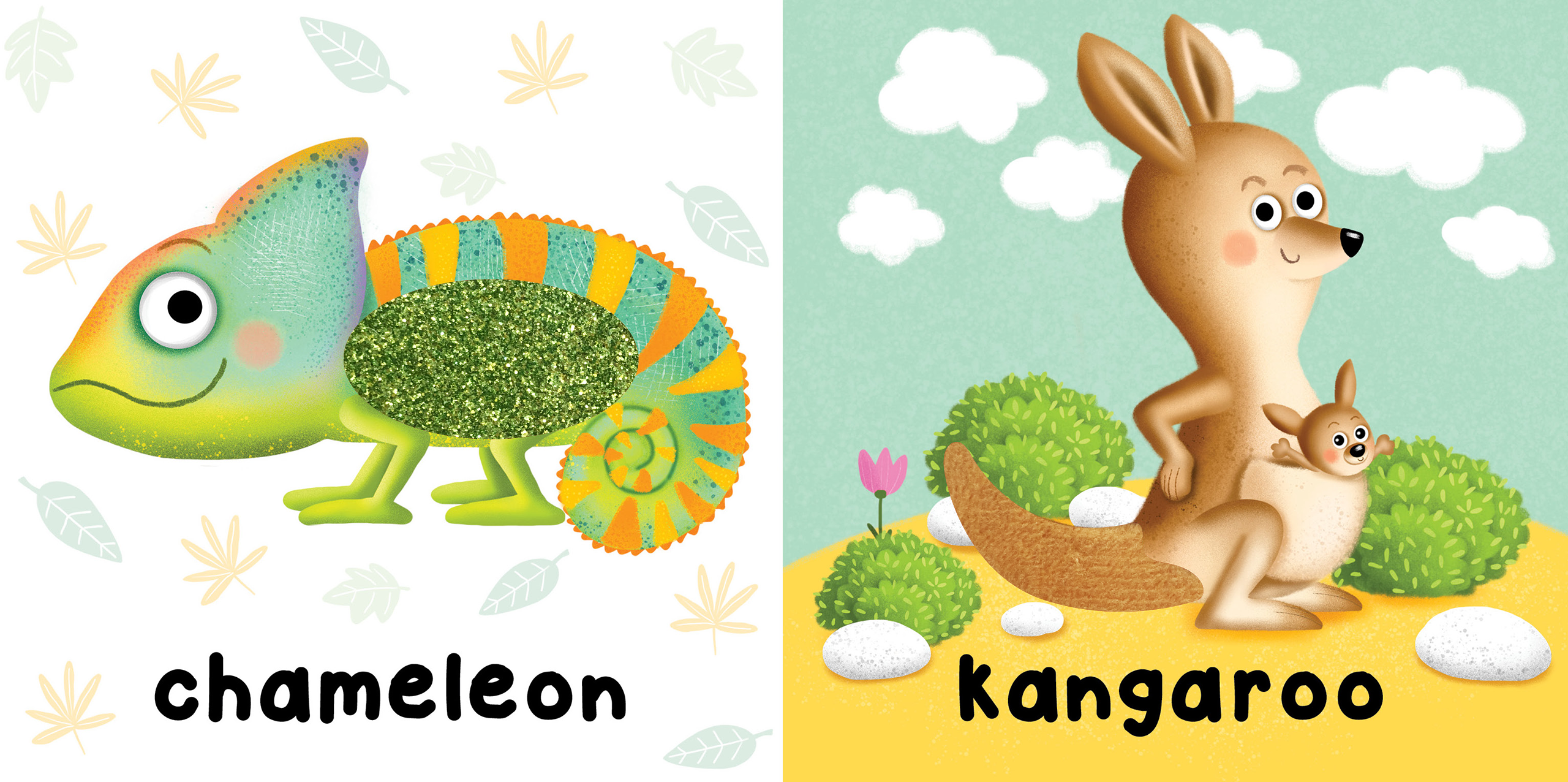 Little Hippo Books - Brilliant Baby: In the Wild  - Children's Touch and Feel and Learn Sensory Board Book