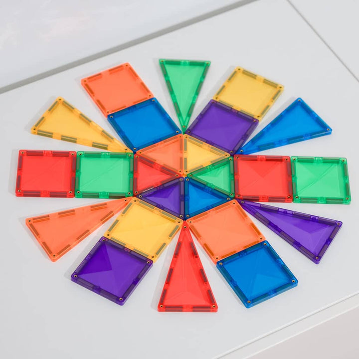 Connetix Tiles - Rainbow Mini Pack 24 Pieces