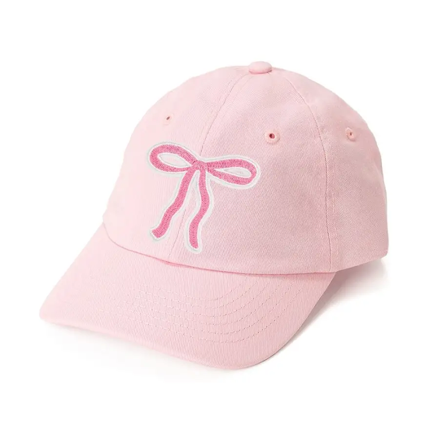Sweet Wink - Coquette Bow Patch Baseball Hat