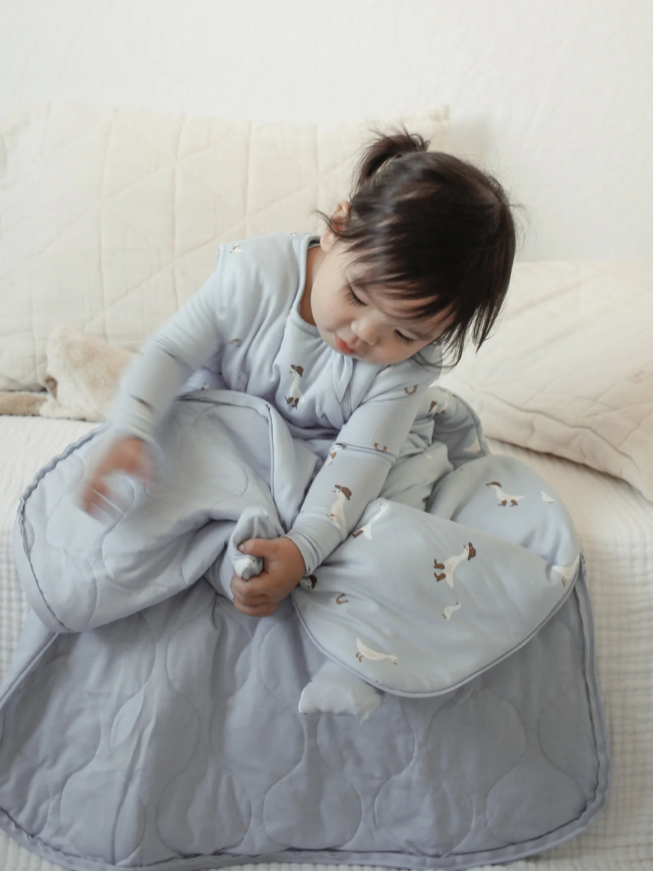 gunamuna - Sleep Bag 1.0 Tog - Cowboy Goose