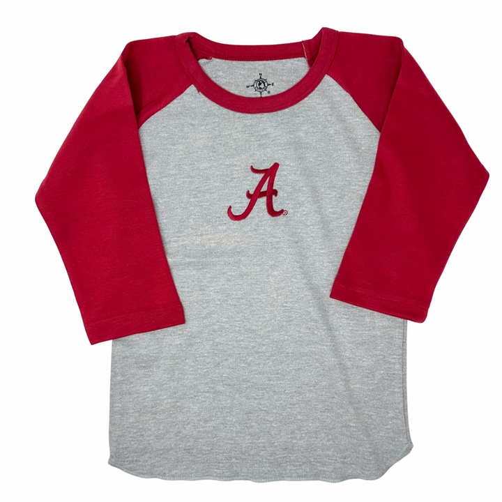 Creative Knitwear - Baseball Shirt - Bama Crimson *FINAL SALE*