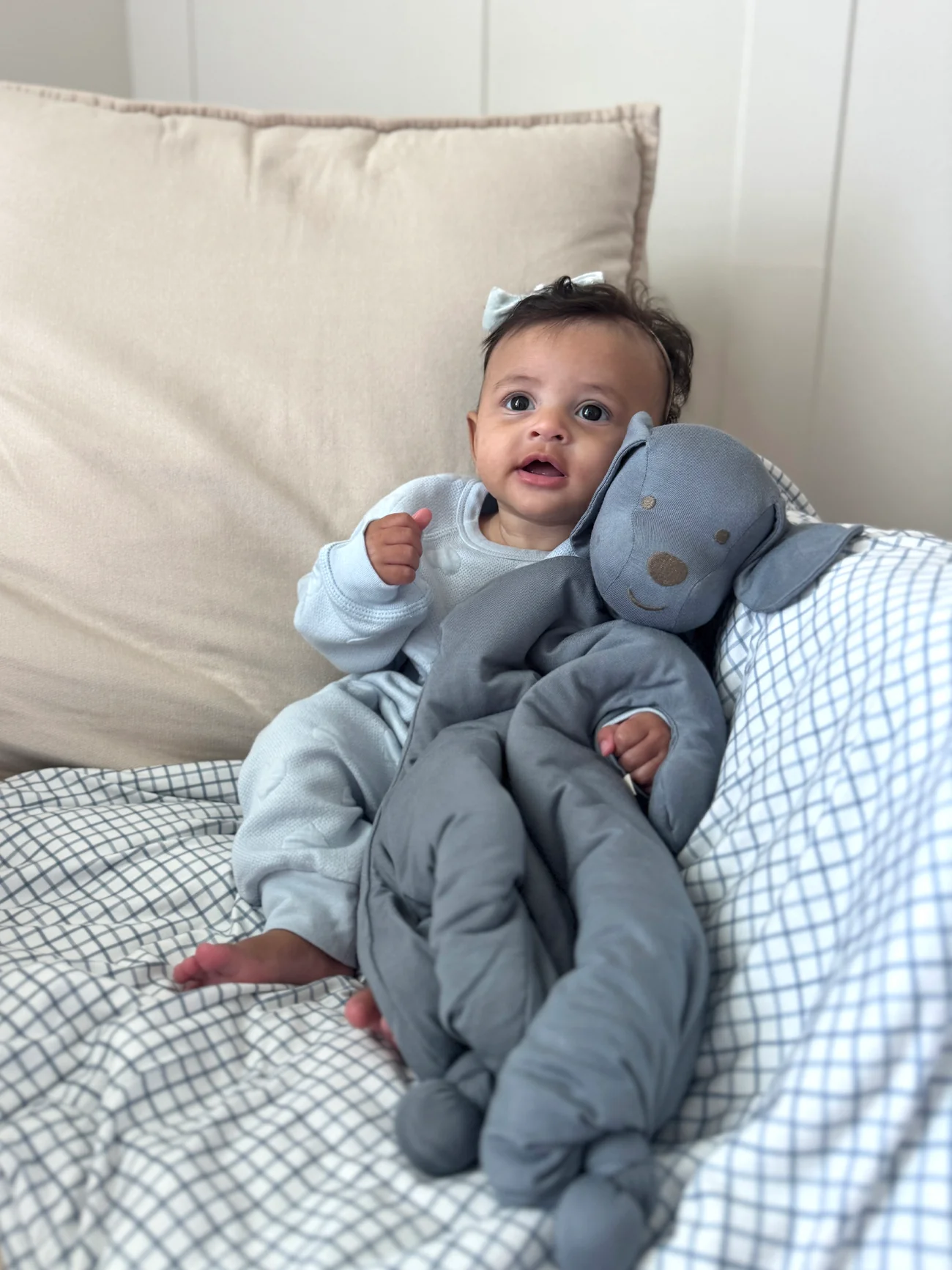gunamuna - cloud blanket toddler 1.0 - checkmate