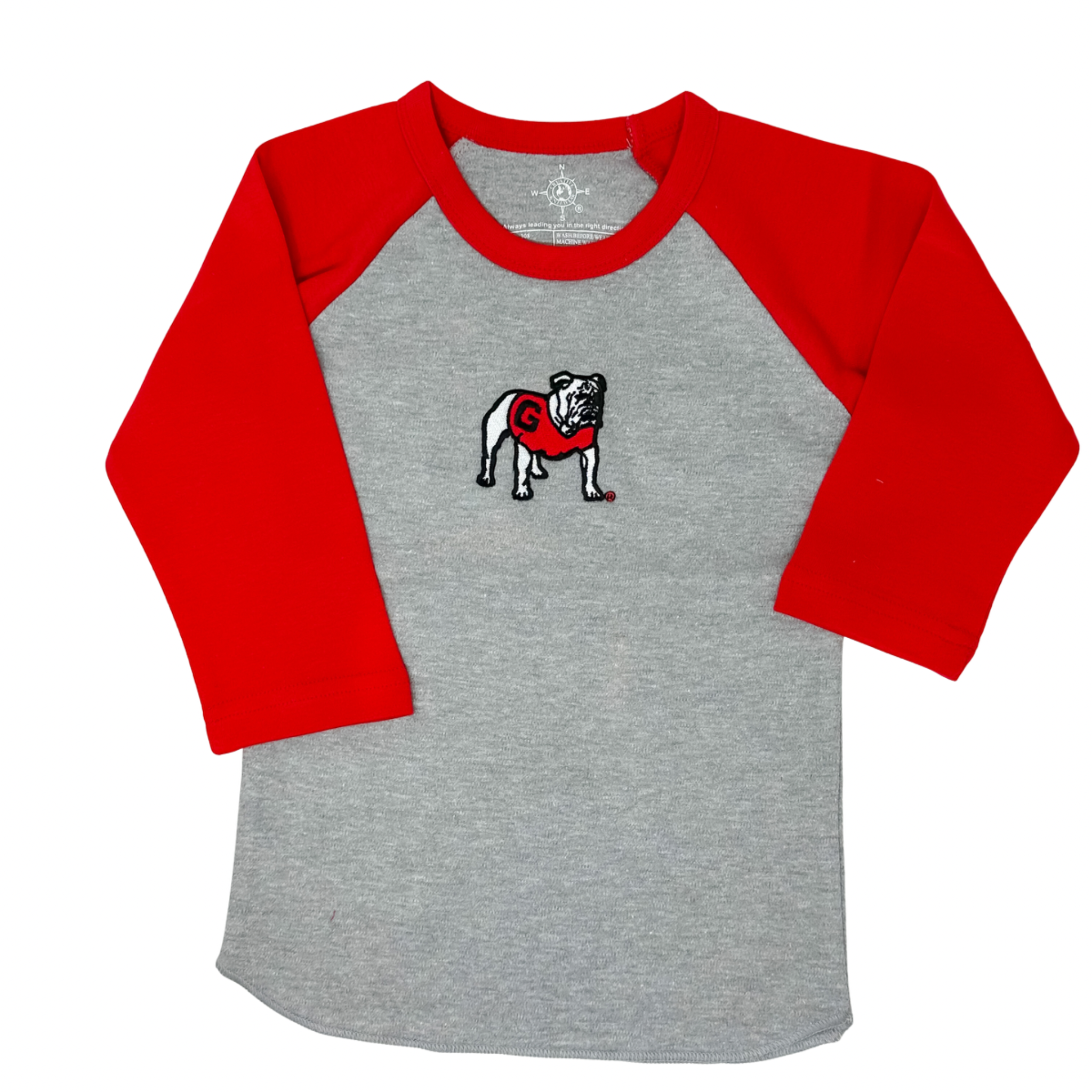 Creative Knitwear - Baseball Shirt - UGA Red