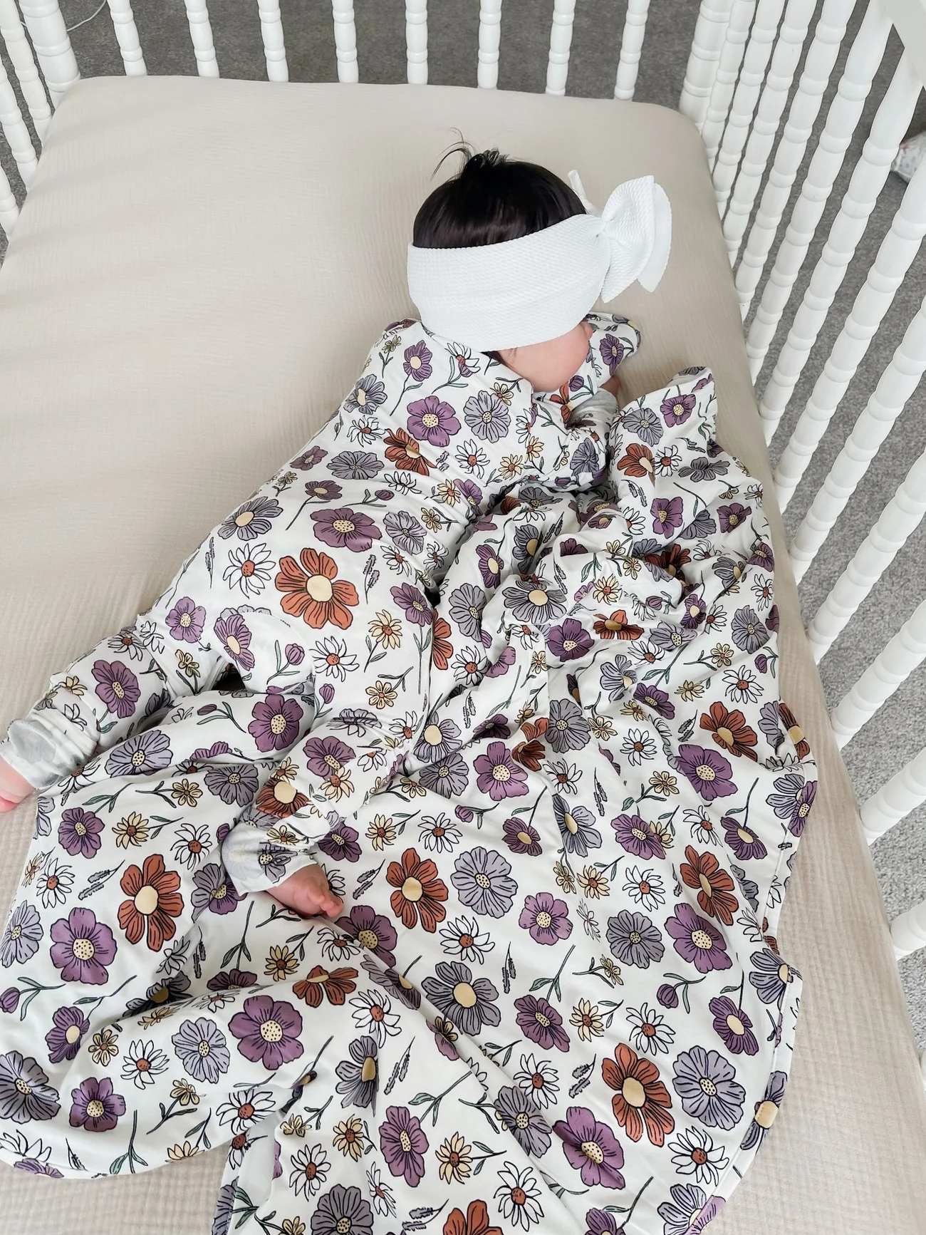 Gunamuna - Convertible Footie Romper - Bouquet