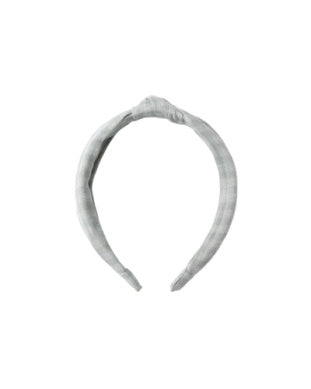 Rylee + Cru - Knotted Headband - Green Gingham